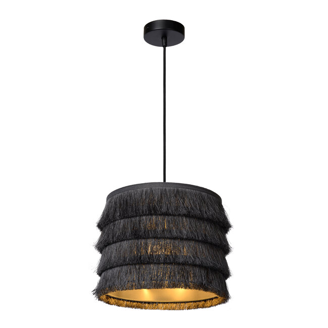EXTRAVAGANZA TOGO - Lampe à suspension - Ø 25 cm - 1xE27 - Gris - 10407/25/36