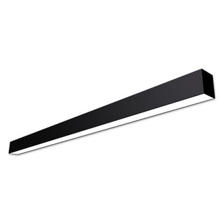 LioLights Ligne lumineuse LED Lampa Liniova - 120 x 5 x 5 cm - 40W - noir