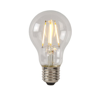 Lucide A60 - Filament lamp - Ø 6 cm - LED Dim. - E27 - 1x5W 2700K - Transparent - 49020/05/60