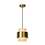 FIRMIN - Hanging lamp - Ø 20 cm - 1xE27 - Matt Gold / Brass - 45497/20/02