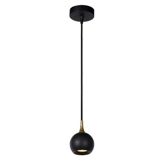 Lucide FAVORI - Hanging lamp - Ø 9 cm - 1xGU10 - Black - 09434/01/30