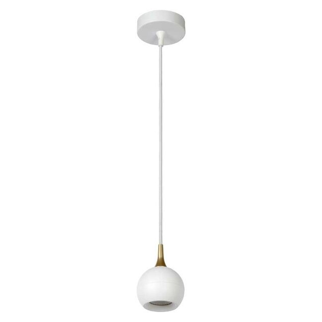 FAVORI - Hanglamp - Ø 9 cm - 1xGU10 - Wit - 09434/01/31
