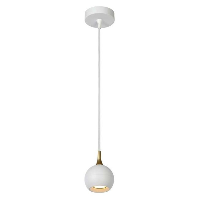 FAVORI - Hanglamp - Ø 9 cm - 1xGU10 - Wit - 09434/01/31