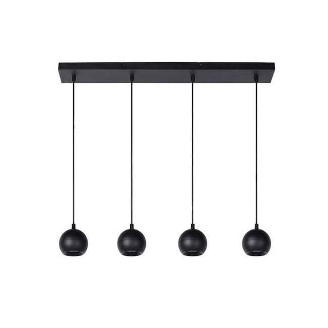 FAVORI - Suspension - 4xGU10 - Noir - 09434/04/30