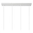 FAVORI - Hanglamp - 4xGU10 - Wit - 09434/04/31