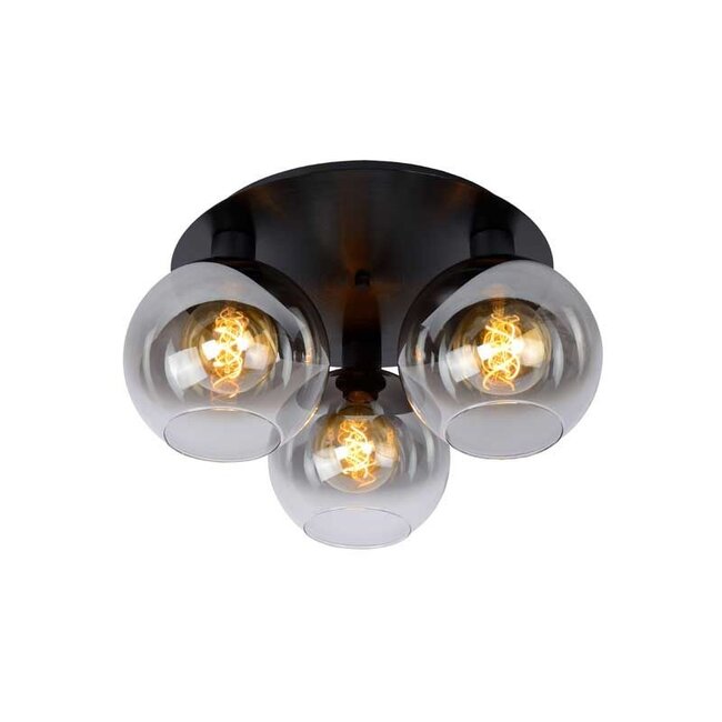 MARIUS - Ceiling light - 3xE27 - Black - 74114/03/30