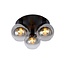 Lucide MARIUS - Ceiling light - 3xE27 - Black - 74114/03/30