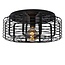 MELOPEE - Ceiling light - Ø 45 cm - 1xE27 - Black - 45148/45/30