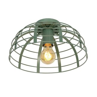 Lucide ELODIE - Ceiling light - Ø 30 cm - 1xE27 - Turquoise - 45149/30/37
