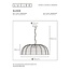 ELODIE - Hanging lamp - Ø 76 cm - 1xE27 - Turquoise - 45449/76/37