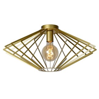 Lucide DIAMOND - Ceiling light - Ø 52 cm - 1xE27 - Matt Gold / Brass - 73107/52/02