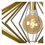 DIAMOND - Hanging lamp - Ø 63 cm - 1xE27 - Matt Gold / Brass - 73407/63/02