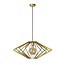 DIAMOND - Hanging lamp - Ø 63 cm - 1xE27 - Matt Gold / Brass - 73407/63/02