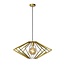 Lucide DIAMOND - Hanging lamp - Ø 63 cm - 1xE27 - Matt Gold / Brass - 73407/63/02