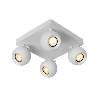 Lucide FAVORI - Ceiling spotlight - 4xGU10 - White - 09932/04/31