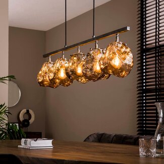 LioLights Hanglamp 5L rock