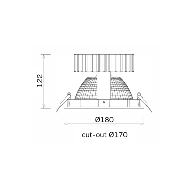 LED Recessed Spotlight WORLD BAKERY