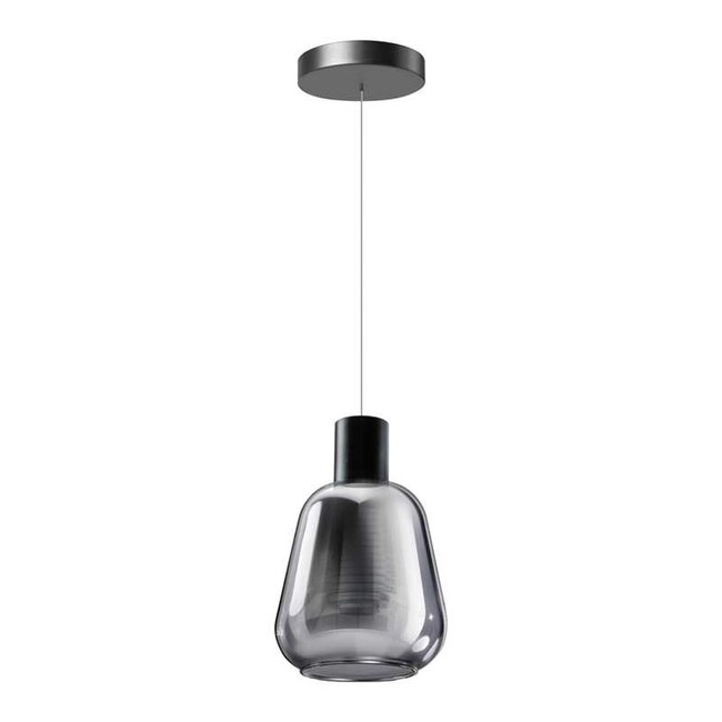 Hanging lamp GARY - black - Fumé - 05-HL4523-30S