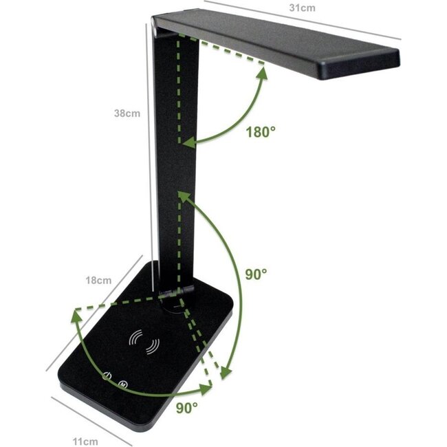 INGRID LED Bureaulamp Dimbaar incl. 7W LED lichtbron