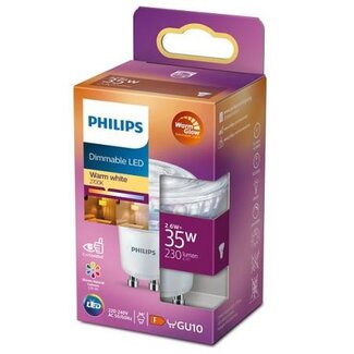 LED Classic GU10 2.6W-35W WarmGlow dimmable