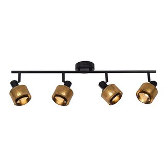 Lucide RAFA - Ceiling spotlight - 4xE14 - Black - 77980/04/30