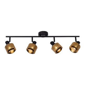 Lucide RAFA - Spot plafond - 4xE14 - Noir - 77980/04/30
