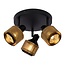 RAFA - Spot plafond - Ø 42 cm - 3xE14 - Noir - 77980/13/30