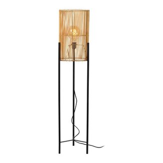 Lucide JANTINE - Vloerlamp - Ø 30 cm - 1xE27 - Licht hout - 03740/01/72