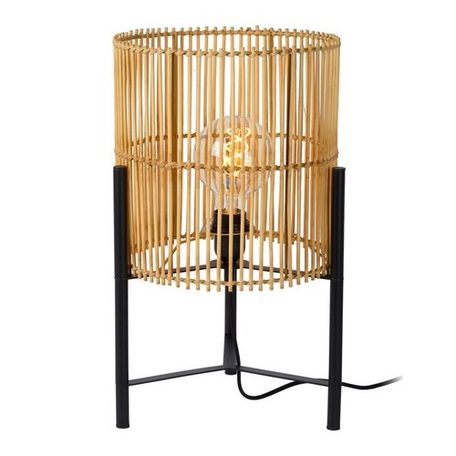 Lucide JANTINE - Tafellamp - Ø 30 cm - 1xE27 - Licht hout - 03540/01/72 Lucide JANTINE - Tafellamp - Ø 30 cm - 1xE27 - Licht hout - 03540/01/72