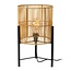 JANTINE - Lampe à poser - Ø 30 cm - 1xE27 - Bois clair - 03540/01/72