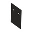 END CAP - magnetic surface-mounting/pendant profile - black