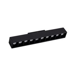 Nova Luce ESTE - fixture for magnetic rail system - 26.9cm - 15W LED - black