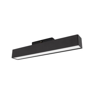 Nova Luce RIETI - armatuur voor magnetisch railsysteem - 26.9cm - 15W LED - zwart