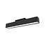 Nova Luce RIETI - fixture for magnetic rail system - 26.9cm - 15W LED - black