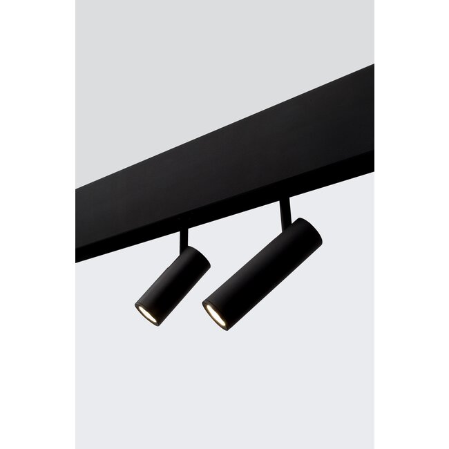 NAP - LED spot voor magnetisch railsysteem - Ø 3 x 16 cm - 5W LED - zwart