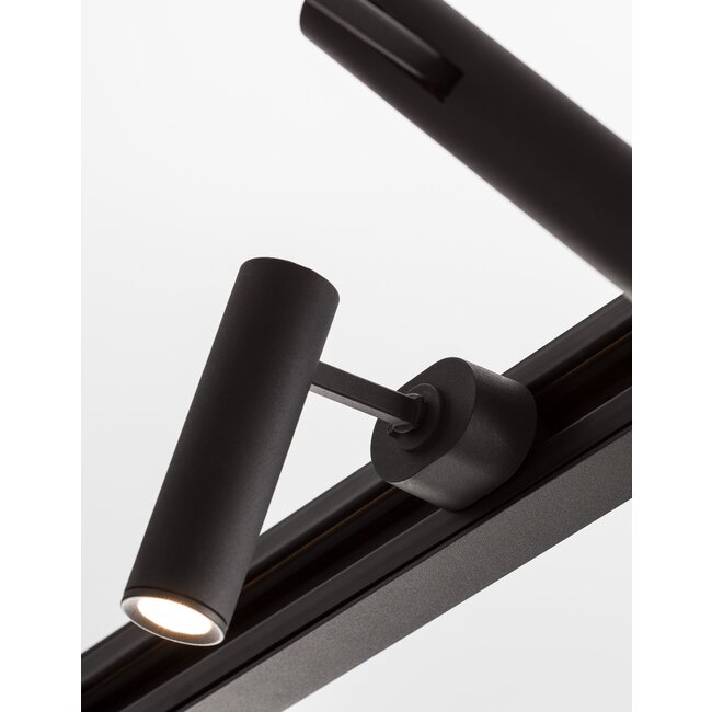 NAP - LED spot voor magnetisch railsysteem - Ø 3 x 19 cm - 10W LED - zwart
