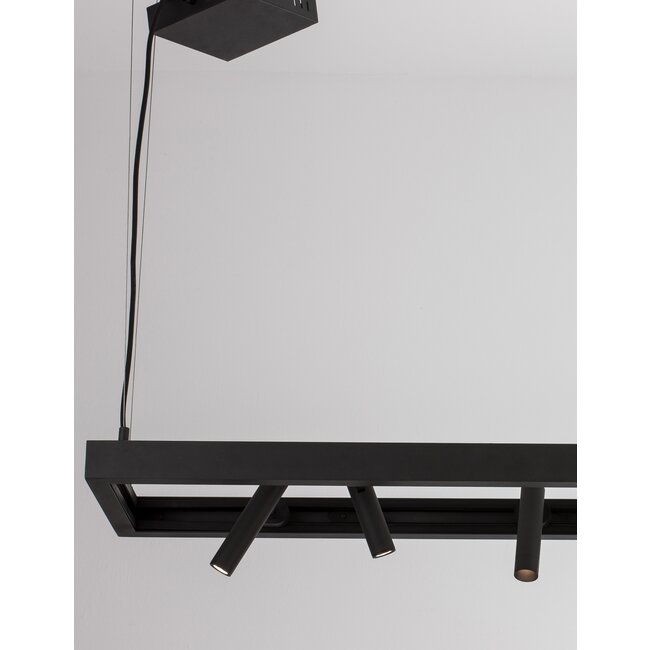 NAP - LED spot voor magnetisch railsysteem - Ø 3 x 19 cm - 10W LED - zwart