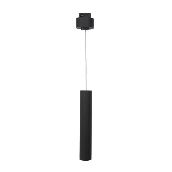 JAZZ - LED hanging lamp for magnetic rail system - Ø 3 x 20 cm - 10W LED - black