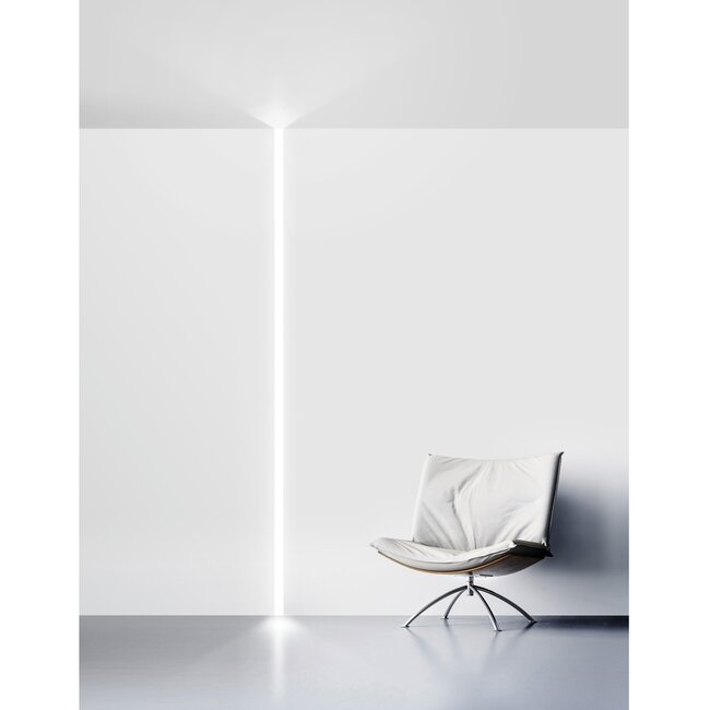 Ghent - LED light line RECESSED - 120 x 7 x 7 cm - 40W - white