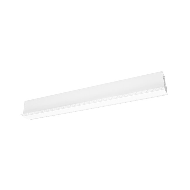 Gent - Ligne lumineuse LED ENCASTRÉ - 60 x 7 x 7 cm - 20W - blanc