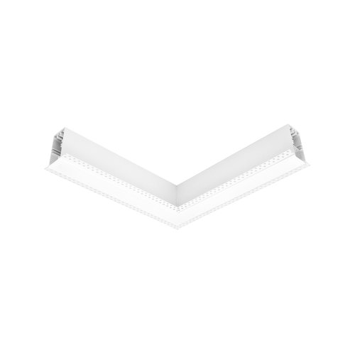 Nova Luce GAGA - LED lichtlijn INBOUW - L-connector - 34,5 x 3,8 x 7 cm - 20W - wit Nova Luce GAGA - LED lichtlijn INBOUW - L-connector - 34,5 x 3,8 x 7 cm - 20W - wit