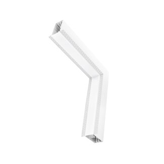 Nova Luce GAGA - LED light line RECESSED - L-connector - 34.5 x 3.8 x 7 cm - 20W - white