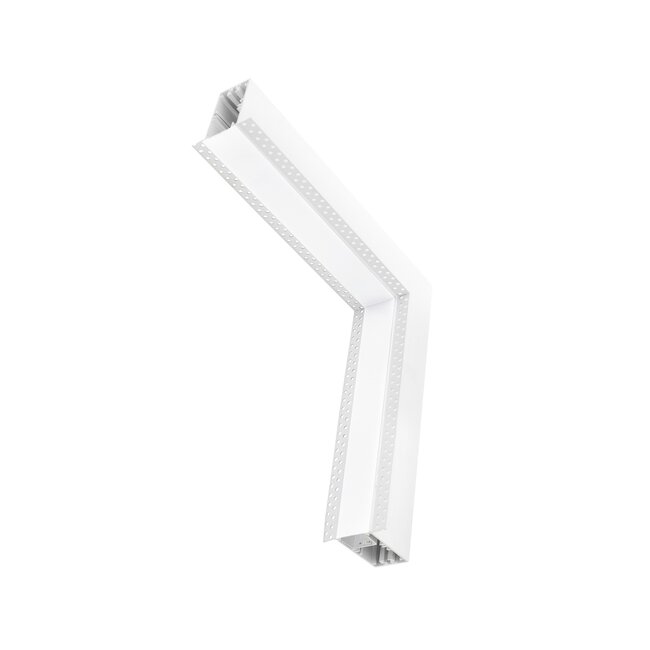 GAGA - Ligne lumineuse LED ENCASTRÉ - Connecteur en L - 34,5 x 3,8 x 7 cm - 20W - blanc