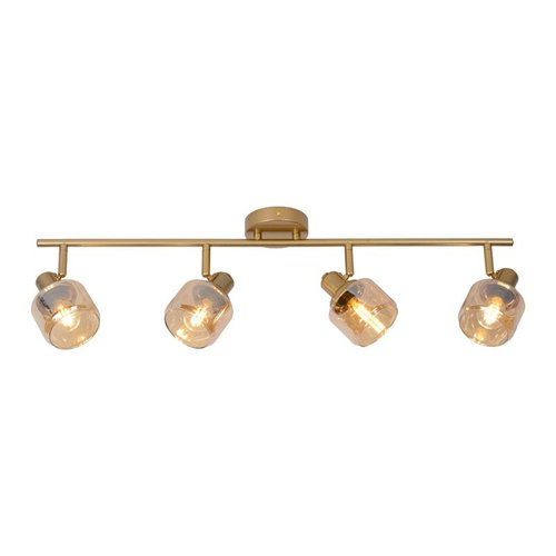 Lucide BJORN - Wandspot - 4xE14 - Mat Goud / Messing - 77979/04/02 Lucide BJORN - Wandspot - 4xE14 - Mat Goud / Messing - 77979/04/02