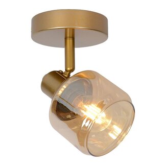 Lucide BJORN - Wall spotlight - 1xE14 - Matt Gold / Brass - 77979/01/02