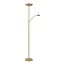 ZENITH - Leeslamp - Ø 25,4 cm - LED Dimb. - 3000K - Mat Goud / Messing - 19791/24/02