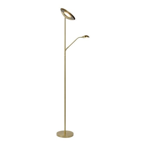 Lucide ZENITH - Leeslamp - Ø 25,4 cm - LED Dimb. - 3000K - Mat Goud / Messing - 19791/24/02 Lucide ZENITH - Leeslamp - Ø 25,4 cm - LED Dimb. - 3000K - Mat Goud / Messing - 19791/24/02