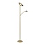 Lucide ZENITH - Liseuse - Ø 25,4 cm - LED Dim. - 3000K - Or Mat / Laiton - 19791/24/02