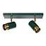 FLORIS - Spot de plafond - 2xGU10 - Vert - 35913/02/33