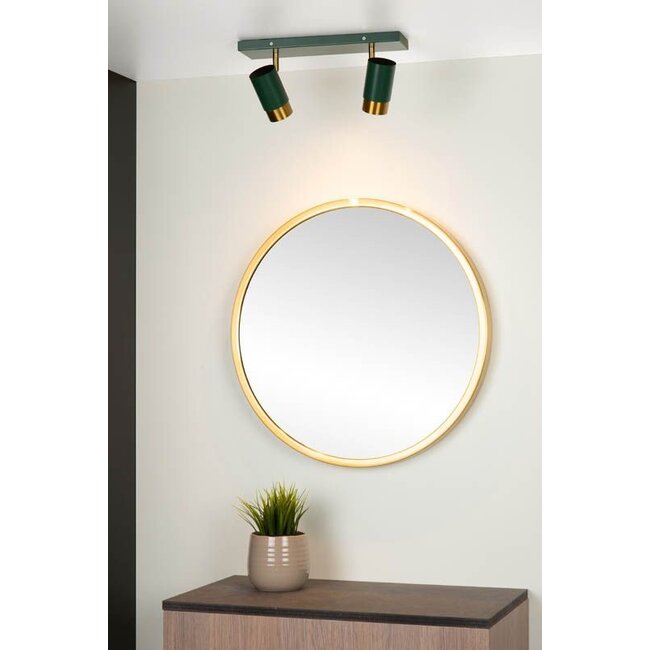 FLORIS - Ceiling spotlight - 2xGU10 - Green - 35913/02/33